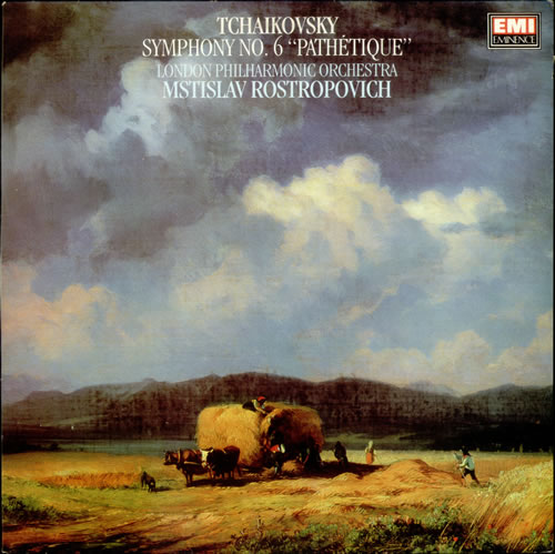 英LP Mstislav Rostropovich Tchaikovsky: Symphony No. 5 In E Minor ASD3641 HIS MASTERS VOICE /00260 英LP Mstislav Rostropovich Tchaikovsky: Symphony No. 5 In E